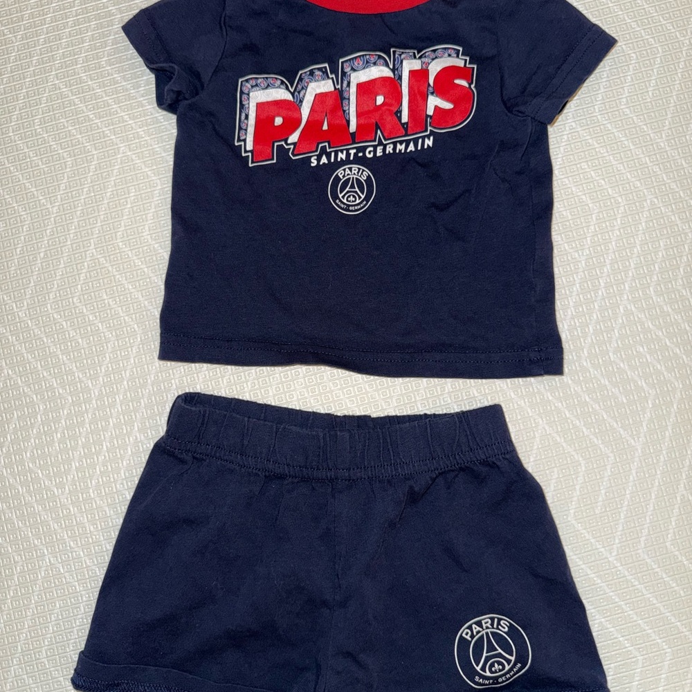 Paris Saint-Germain Kids T-Shirt and Shorts Set